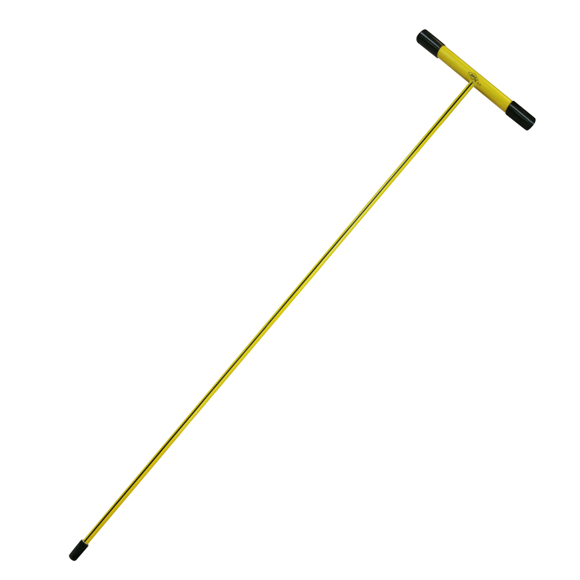 NUPLA 48 in. Fiberglass Soil Probe, Steel Tip, T-Handle, Model # 75.69-401